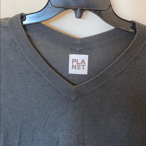 Dark Teal Planet Sweater - Picture 2 of 8